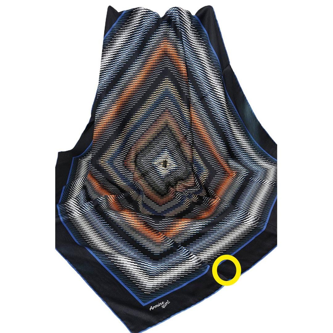 Armine Sport Hafif Defolu Polyester Eşarp - 7875P-09 - B465