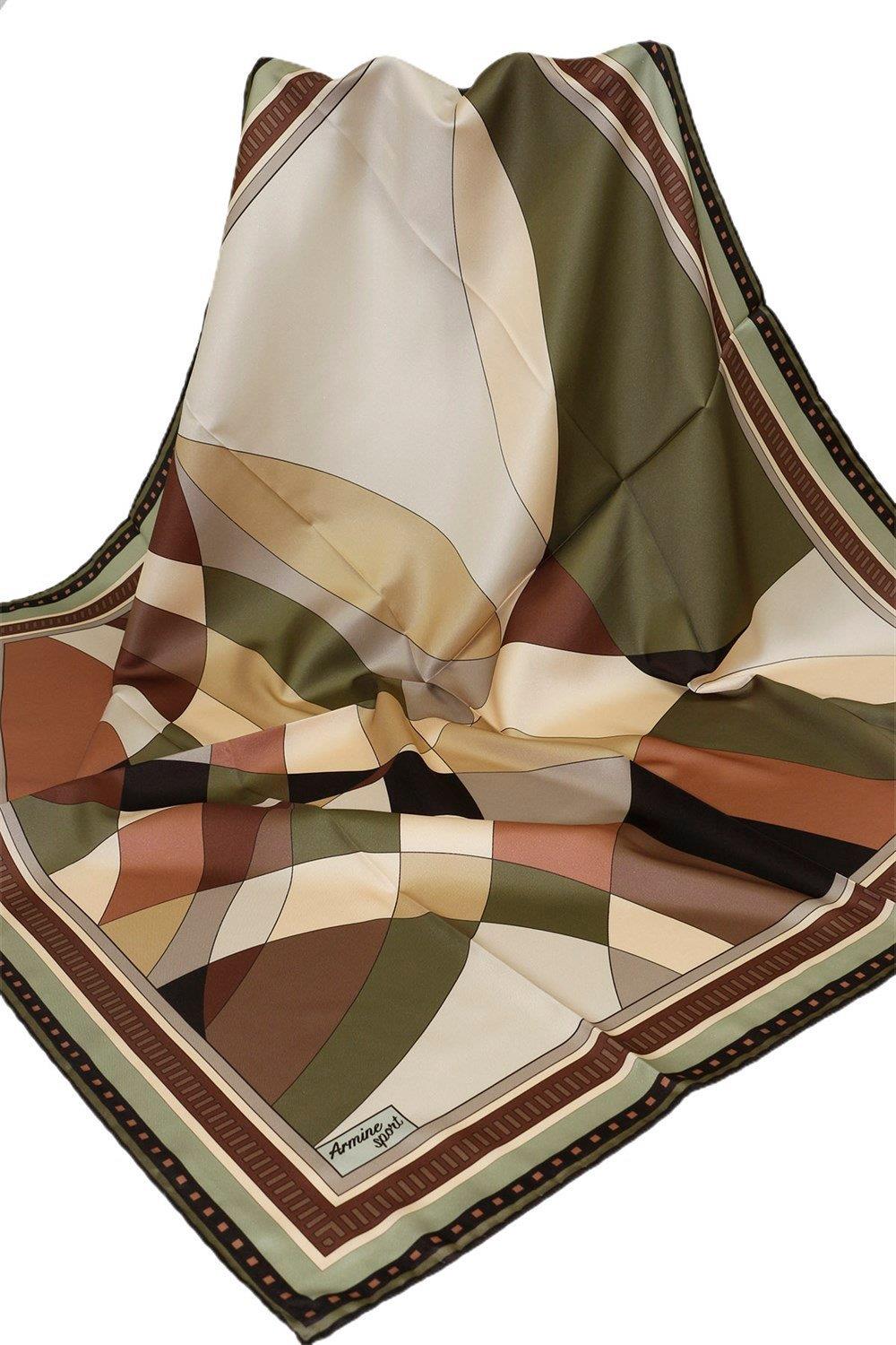Armine Sport Hafif Defolu Polyester Eşarp - 2074P-07 - C263