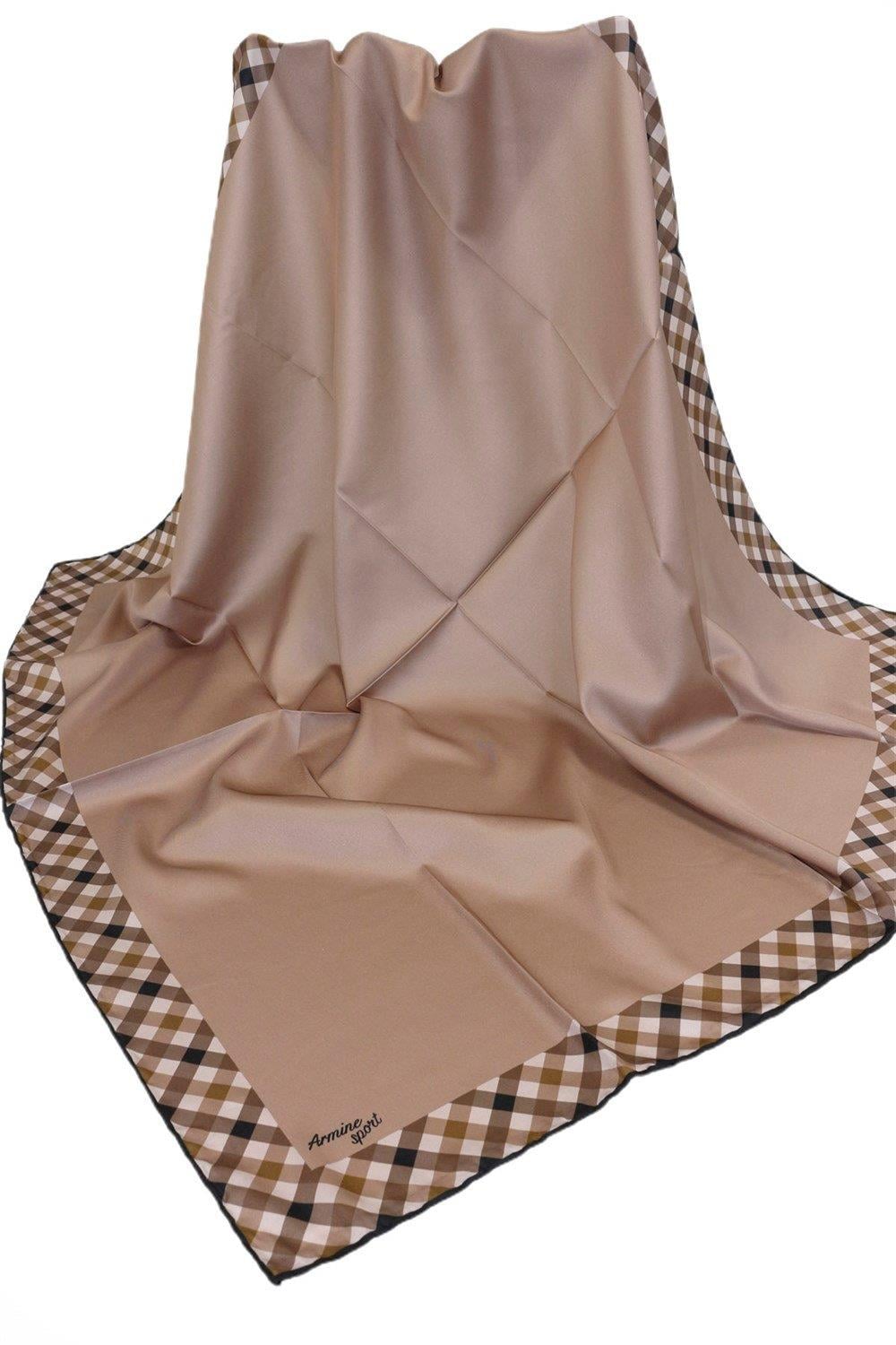 Armine Sport Hafif Defolu Polyester Eşarp - 2085P-08 - C271