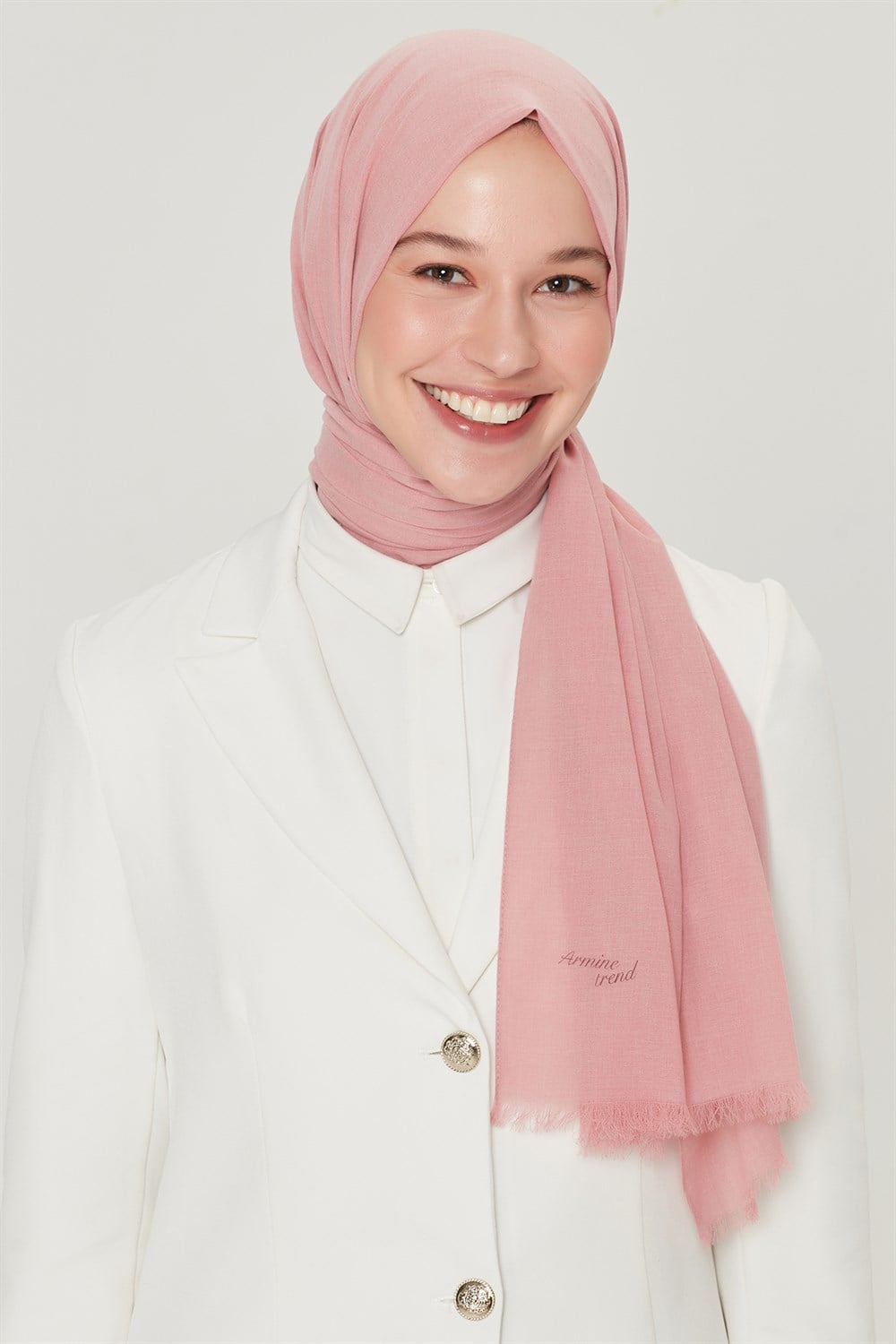 Armine Trend Adalia Şal - Pamuklu - ATSADL-2564 - Pembe