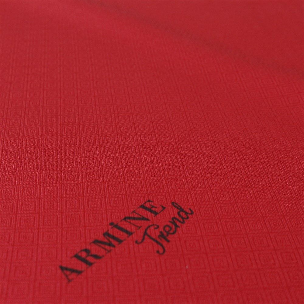 Armine Trend Çini İznik Şal - Kırmızı - FF-41
