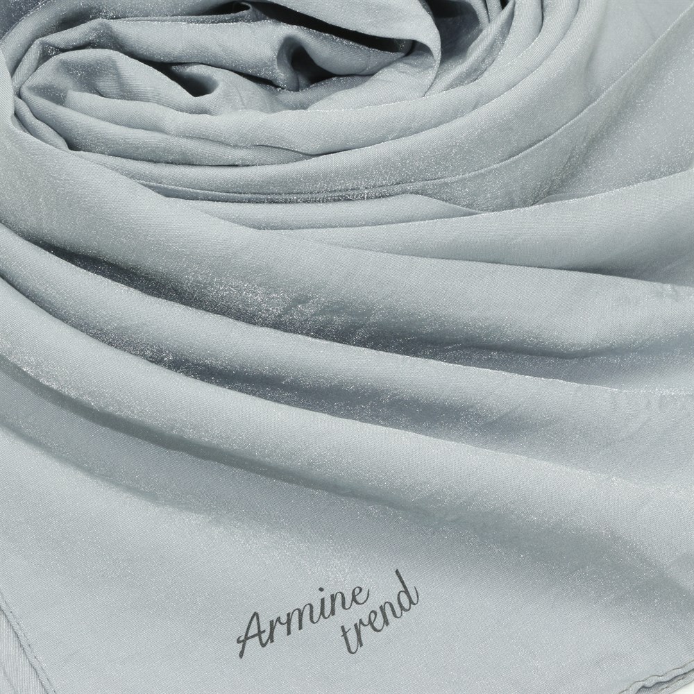 Armine Trend Hayal Pamuk Eşarp - ATEHYL-465 - Açık Gri