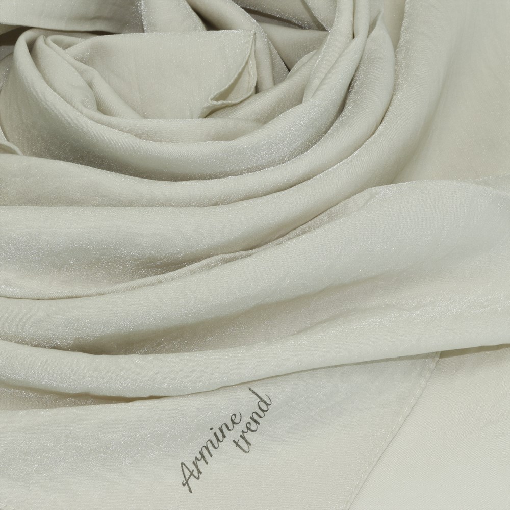 Armine Trend Hayal Pamuk Eşarp - ATEHYL-471 - Krem