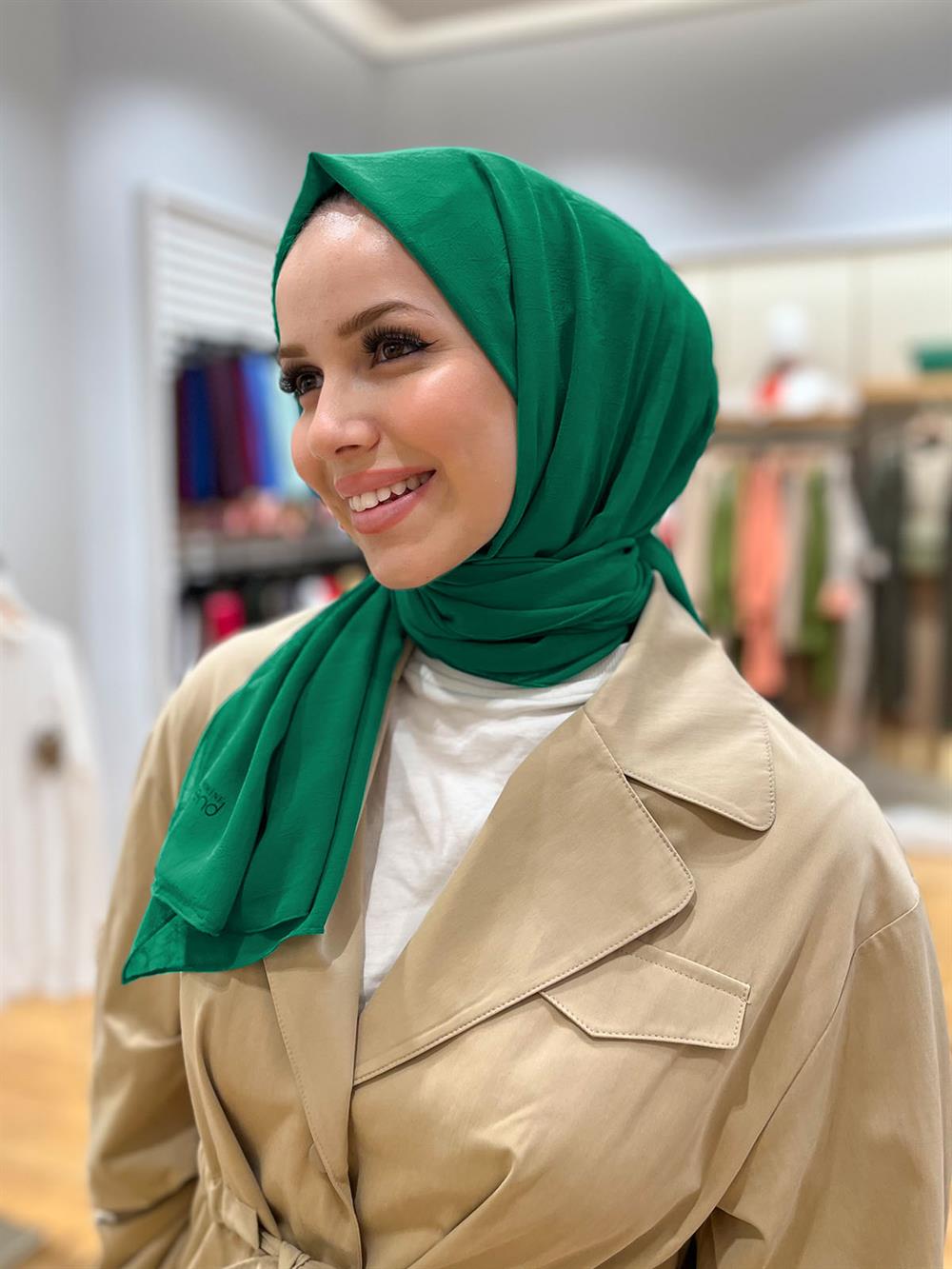 Armine Trend Krinkıl Şifon Şal - ATSKRN-39 - Renk