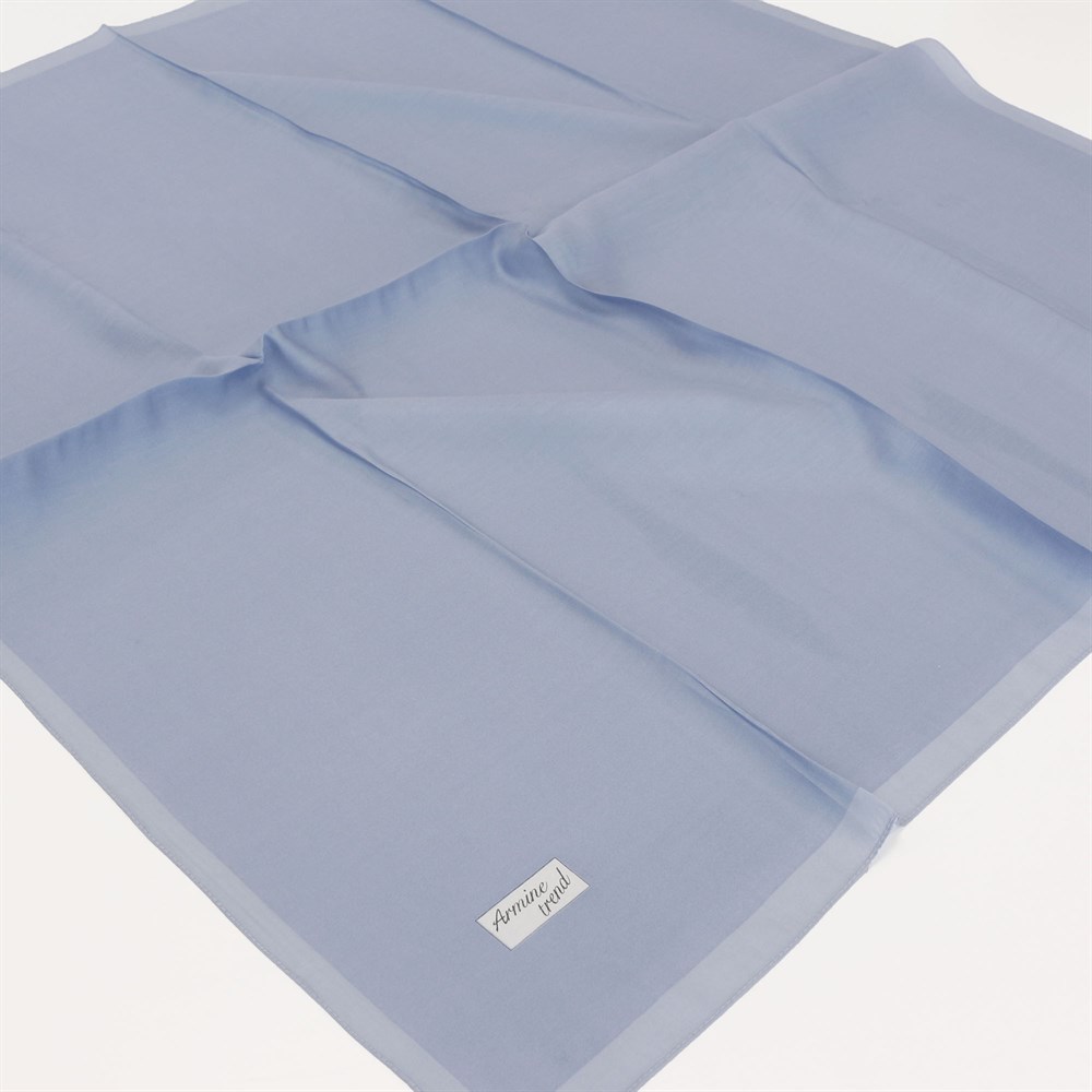 Armine Trend Modal Eşarp - 07 - Bebe Mavi