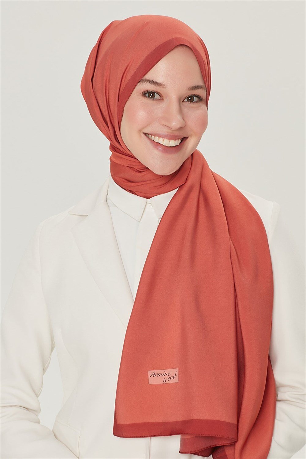 Armine Trend Modal Şal - Bakır - MD3611-22