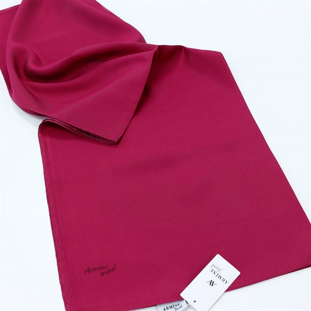 Armine Trend Modal Şal - Düz Renk - Fuşya - MDZ01-109