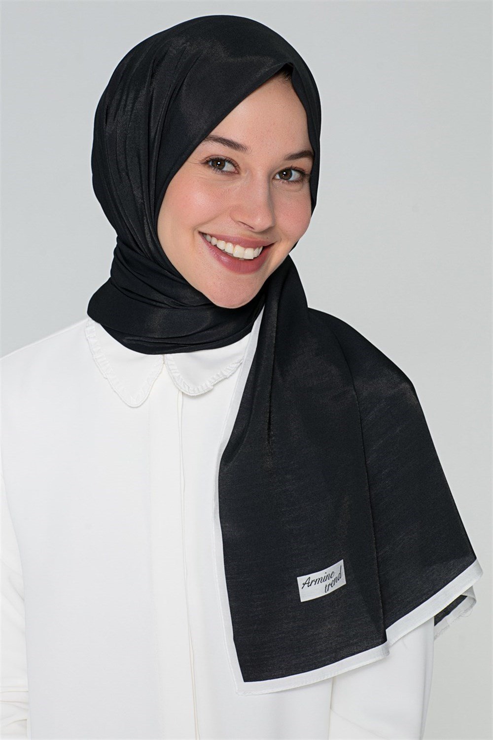 Armine Trend Modal Şal - Siyah - MD3611-01