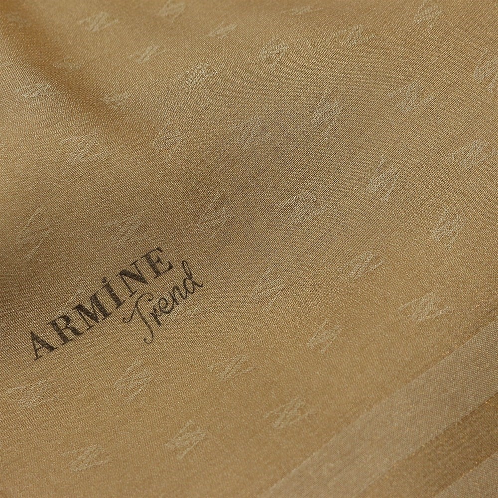 Armine Trend Monogram Şal 4468 - Gold - Gold