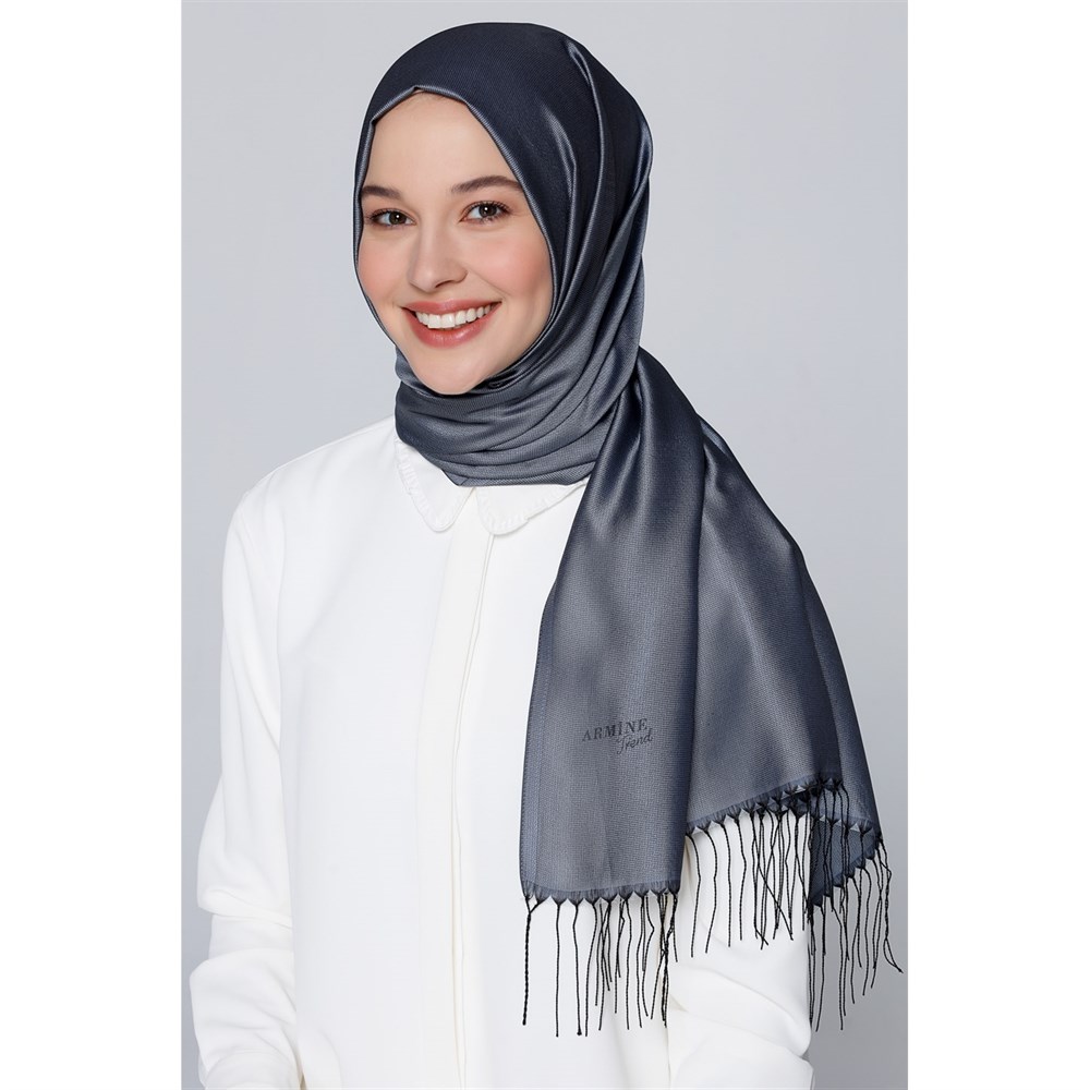 Armine Trend Nergis Şal - Gök Mavisi - ATSN01