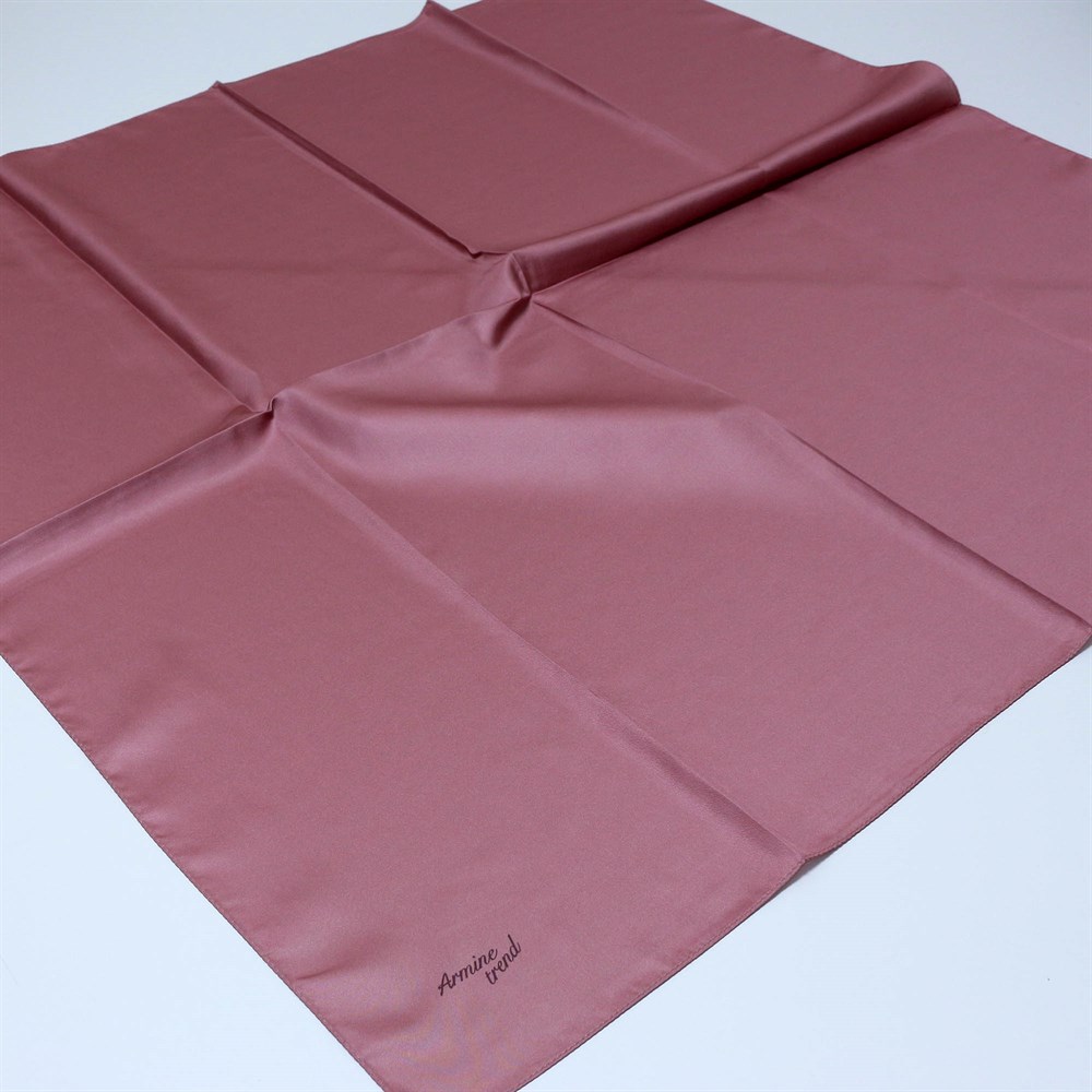 Armine Trend Rayon Poly. Düz Renk Eşarp - 276463 117 - Koyu Pembe - Tivil