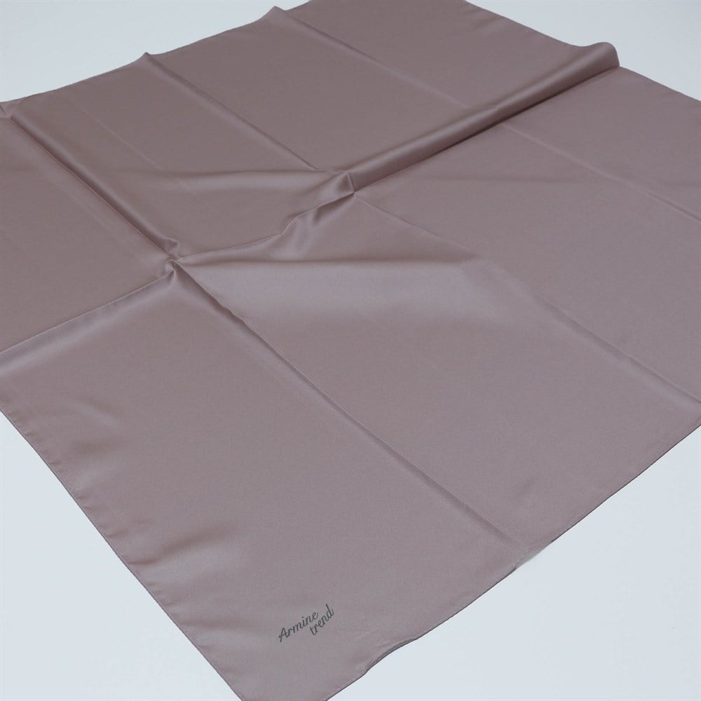 Armine Trend Rayon Poly. Düz Renk Eşarp - 276463 473 - Pudra - Tivil