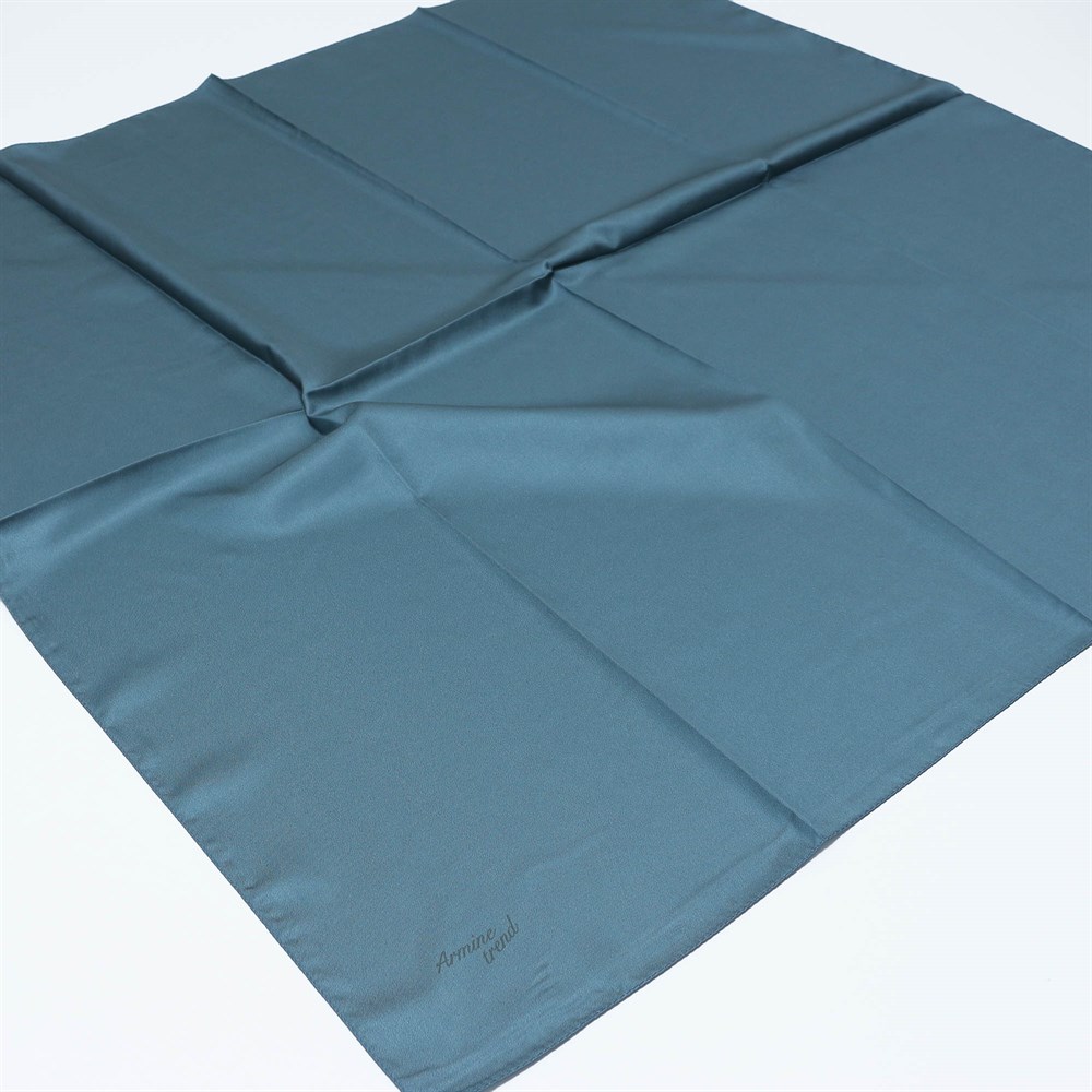 Armine Trend Rayon Poly. Düz Renk Eşarp - 276463 366 - Deniz Yeşili - Tivil