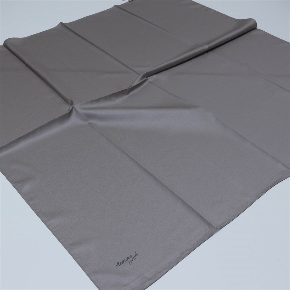 Armine Trend Rayon Poly. Düz Renk Eşarp - 276463 464 - Taş - Tivil