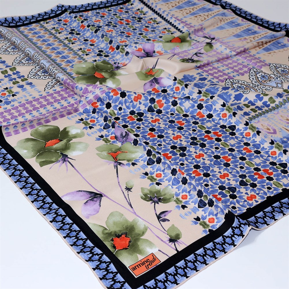 Armine Trend Rayon Poly. Eşarp - 12108P 10 - Tivil