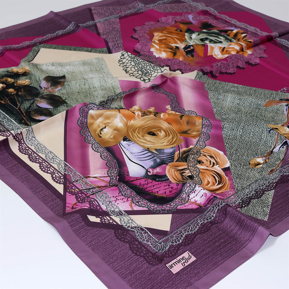 Armine Trend Rayon Poly. Eşarp - 12154P 06 - Tivil
