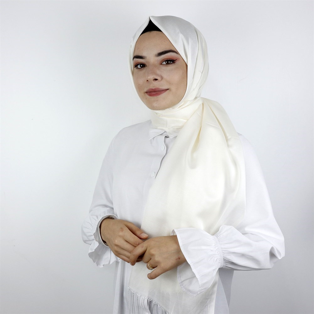 Armine Trend Silk Touch Şal  - 22 - Krem