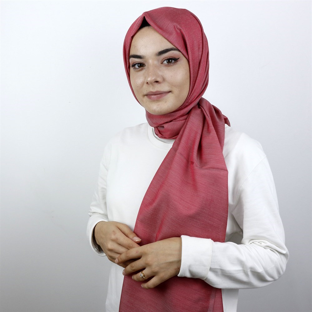 Armine Trend Silk Touch Şal  - 23 - Gül Kurusu