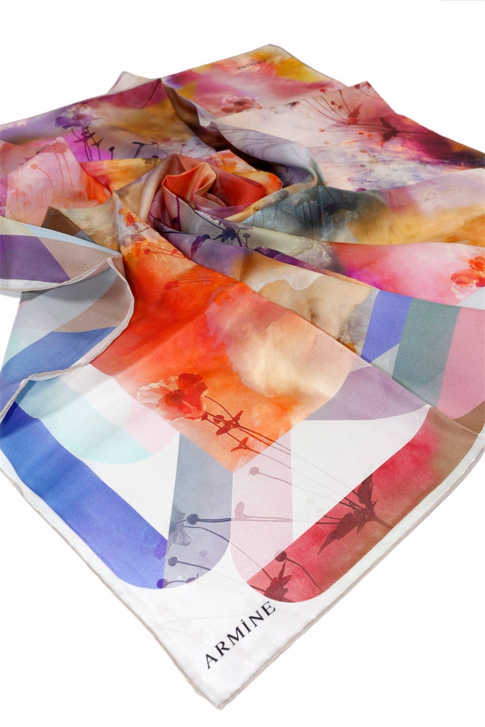 Armine Yaz Serinliği, İnce İpek Eşarp - 8354DH-06