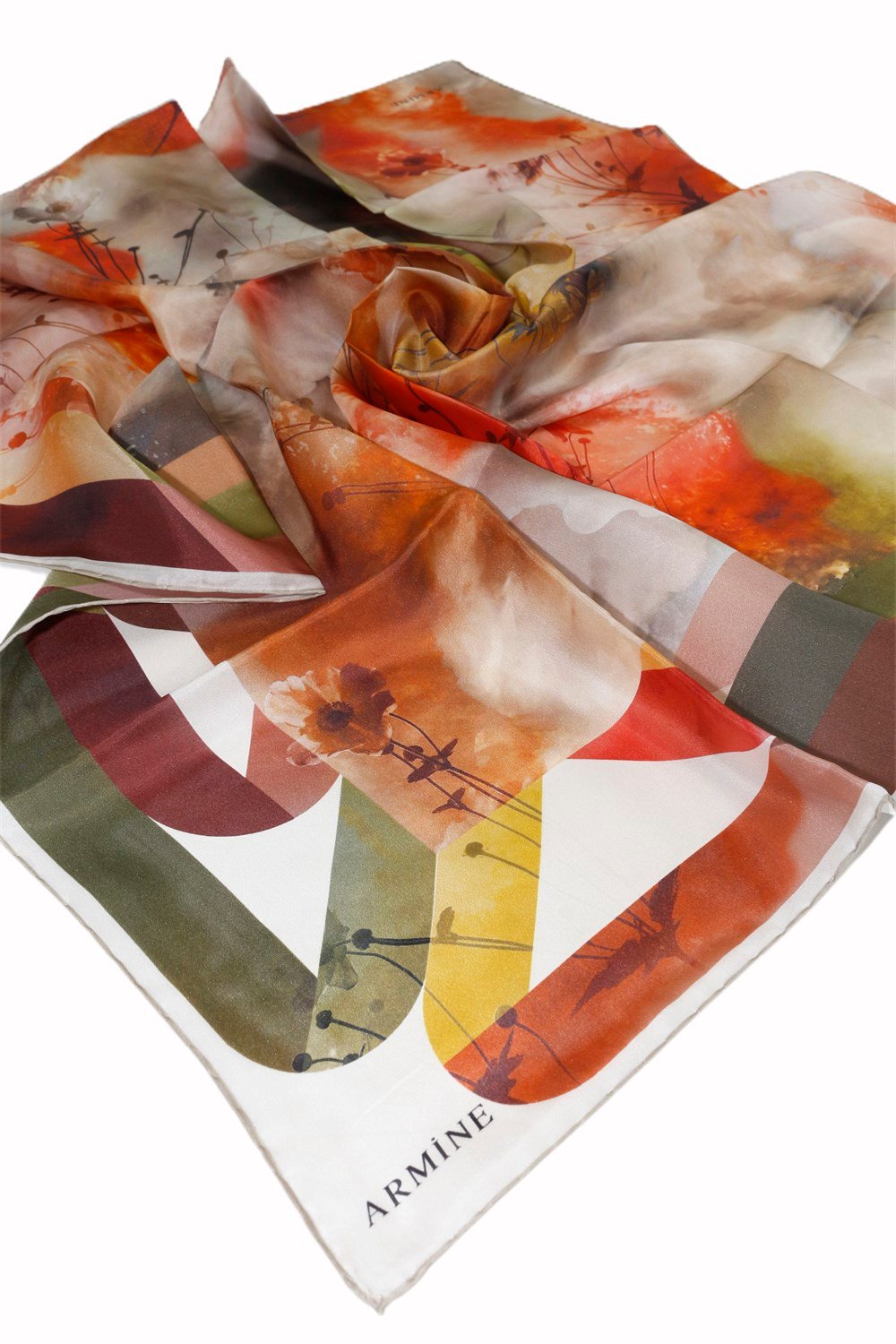 Armine Yaz Serinliği, İnce İpek Eşarp - 8354DH-35