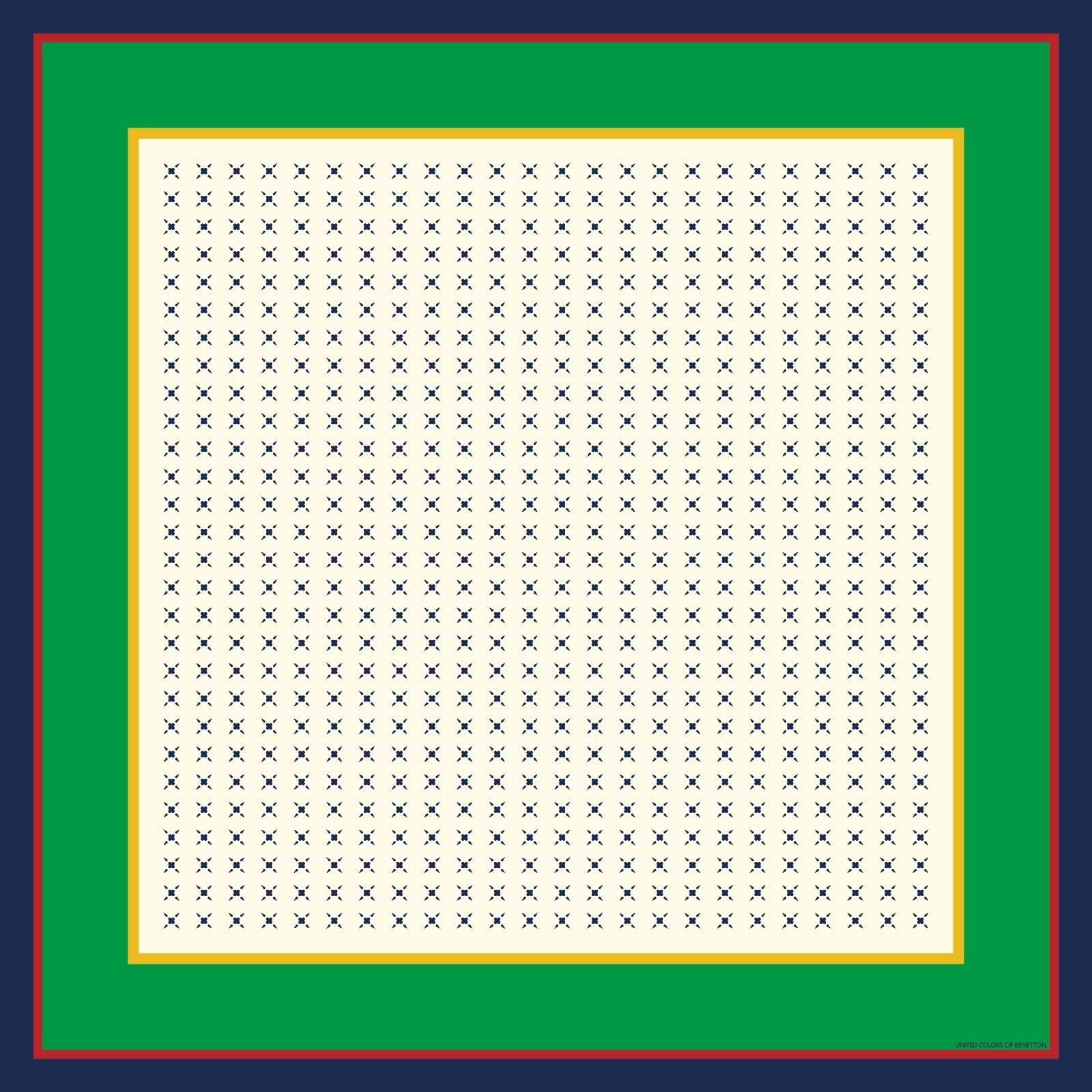 Benetton Viskon Eşarp - Siena - 1001-029 - Açık Yeşil