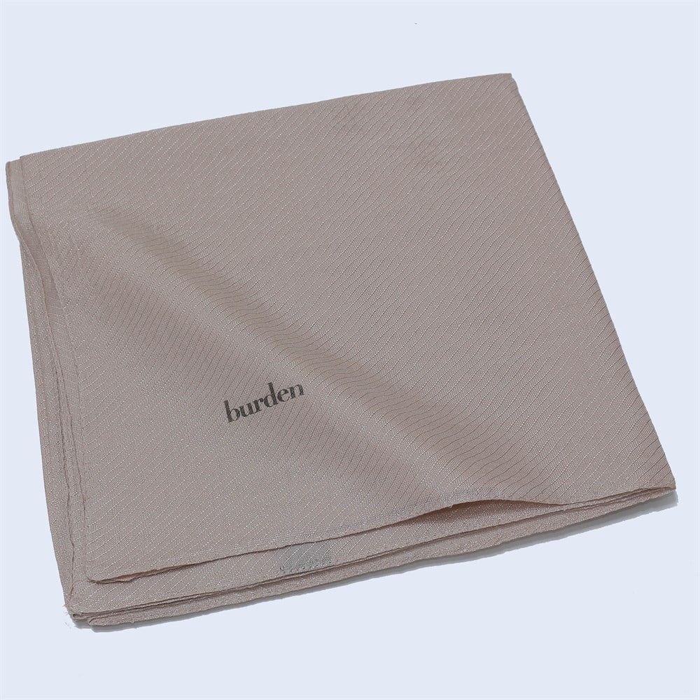 Burden Perla Simli Büyük Boy Eşarp - 110 cm - V20 - Bisküvi Beji