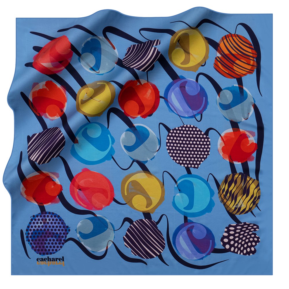 Cacharel Eşarp - Polyester Tivil Kumaş - 7788314-924