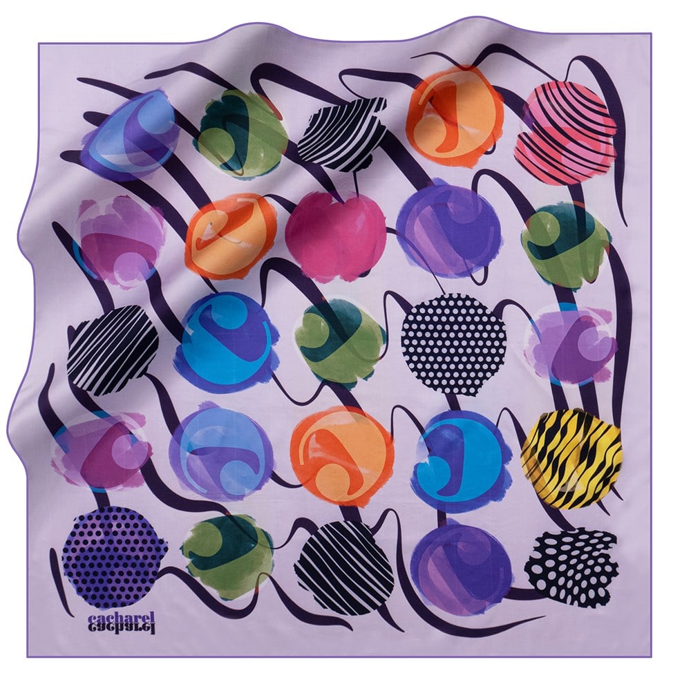 Cacharel Eşarp - Polyester Tivil Kumaş - 7788314-994