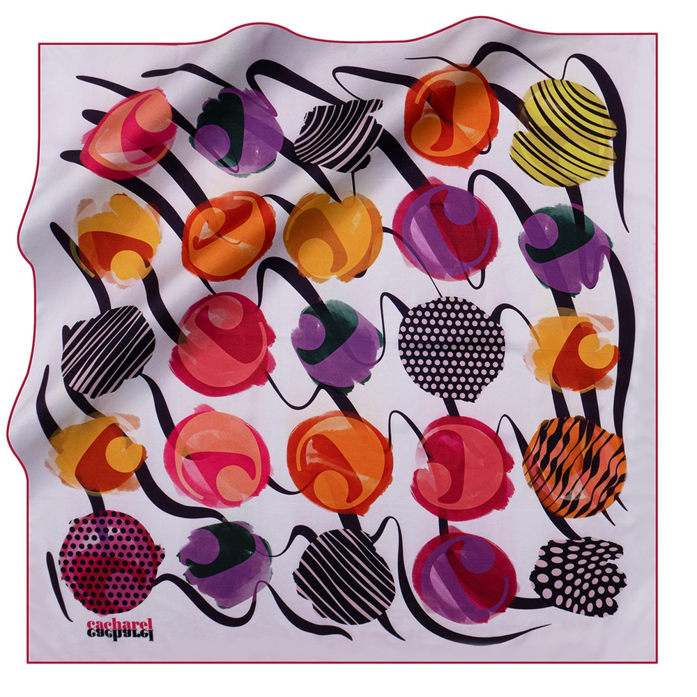 Cacharel Eşarp - Polyester Tivil Kumaş - 7788314-993