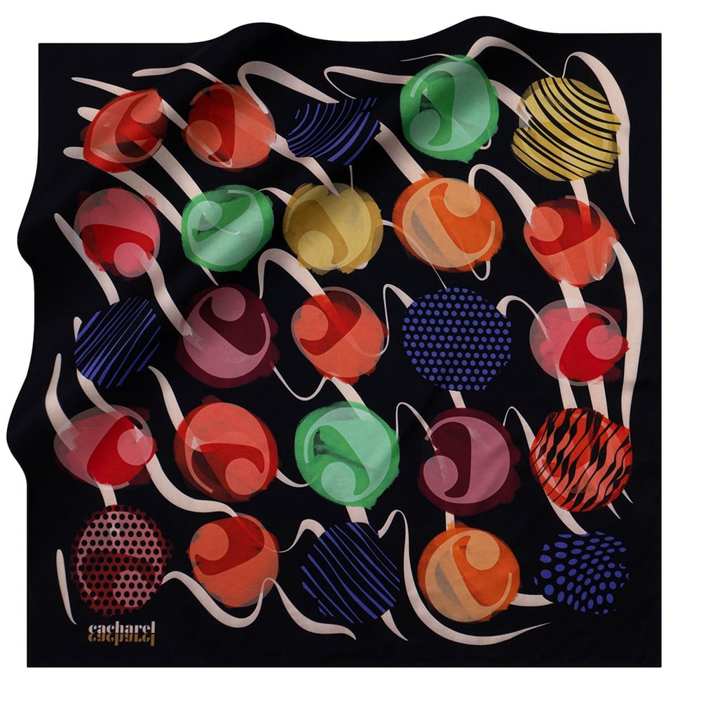 Cacharel Eşarp - Polyester Tivil Kumaş - 7788314-914