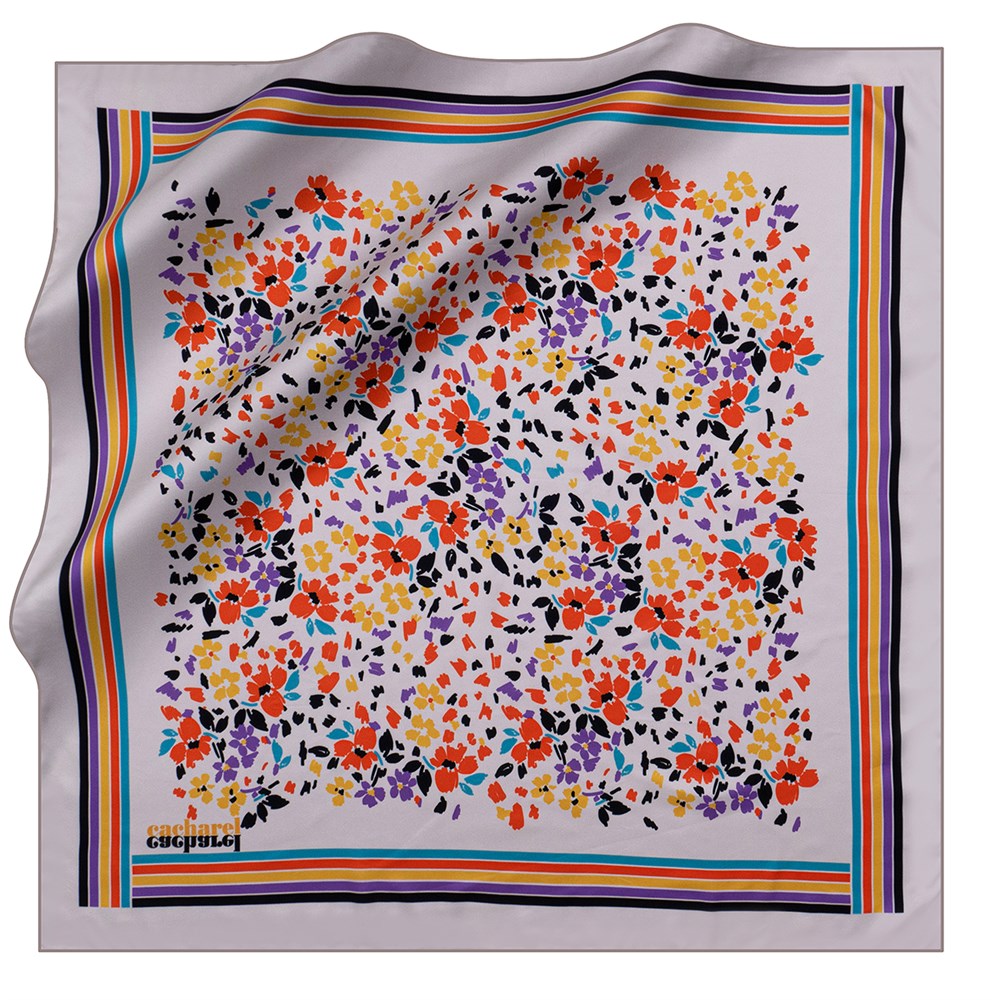 Cacharel Eşarp - Polyester Tivil Kumaş - 7842314-971