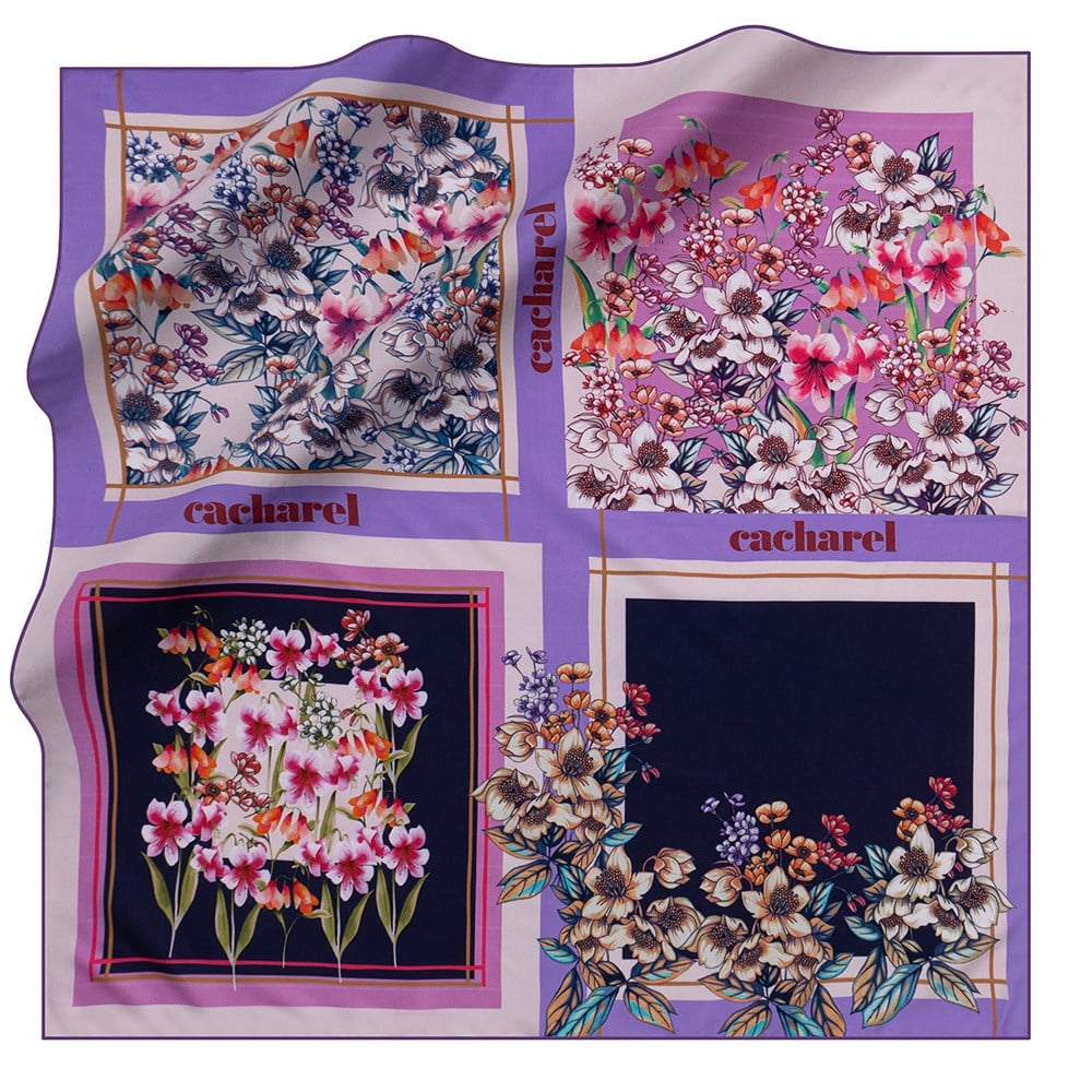 Cacharel Eşarp - Polyester Tivil Kumaş - 7937314-995