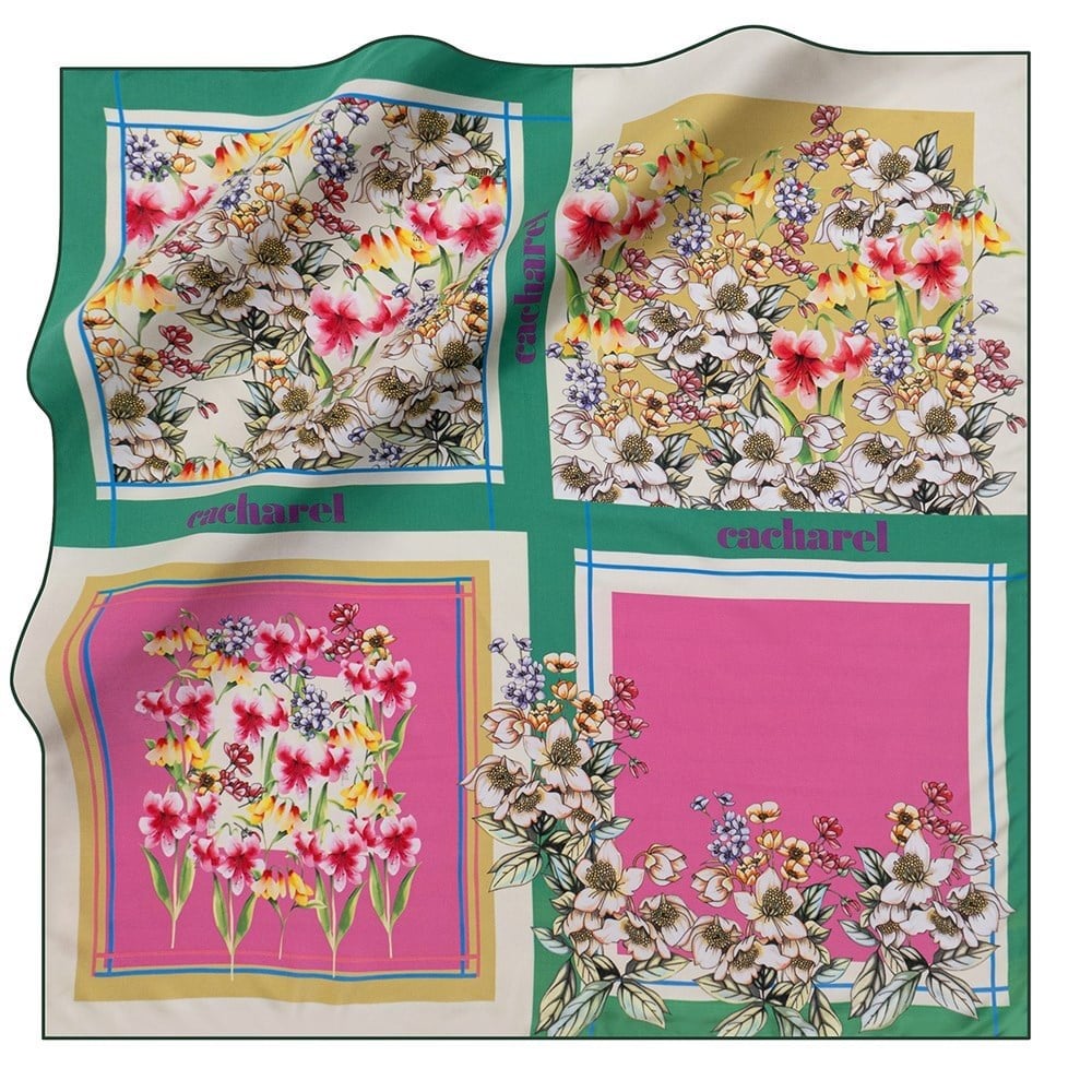 Cacharel Hafif Defolu Polyester Eşarp - 7937314-952 - D365
