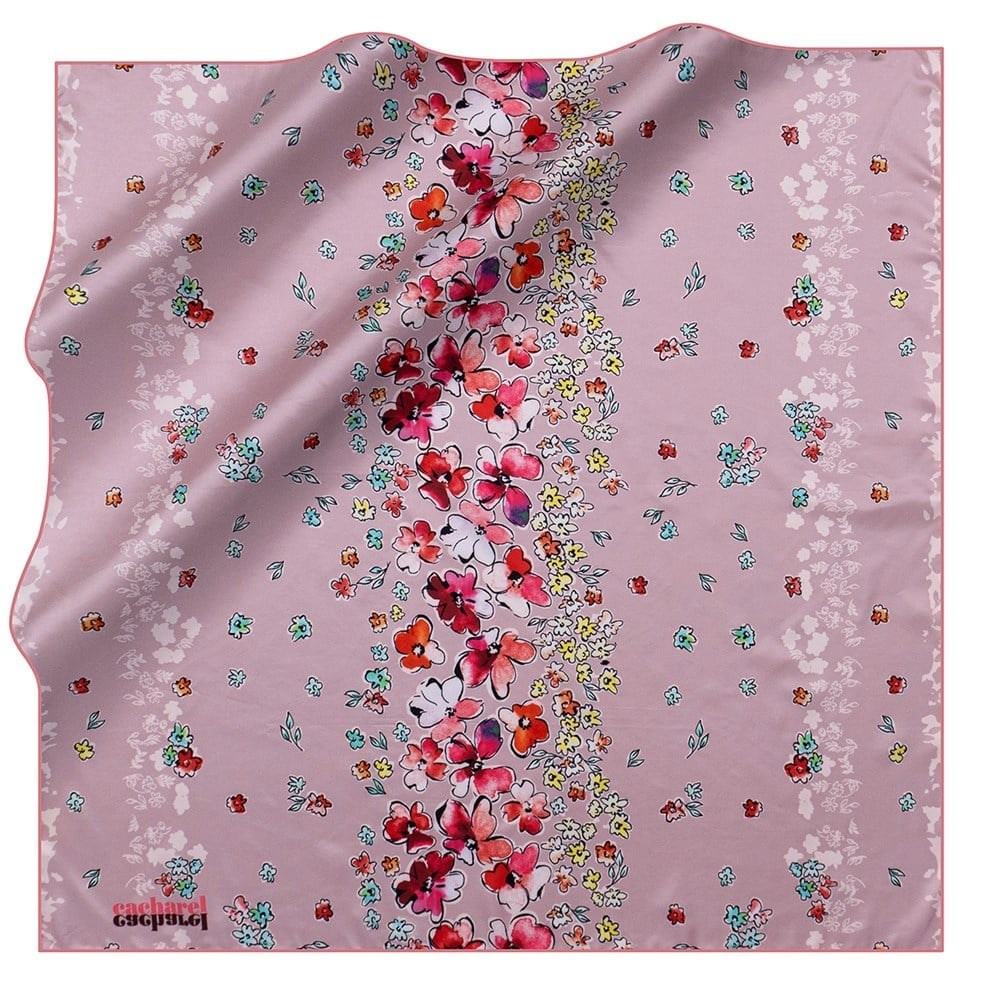 Cacharel Hafif Defolu Polyester Eşarp - 8302314-992 - D367