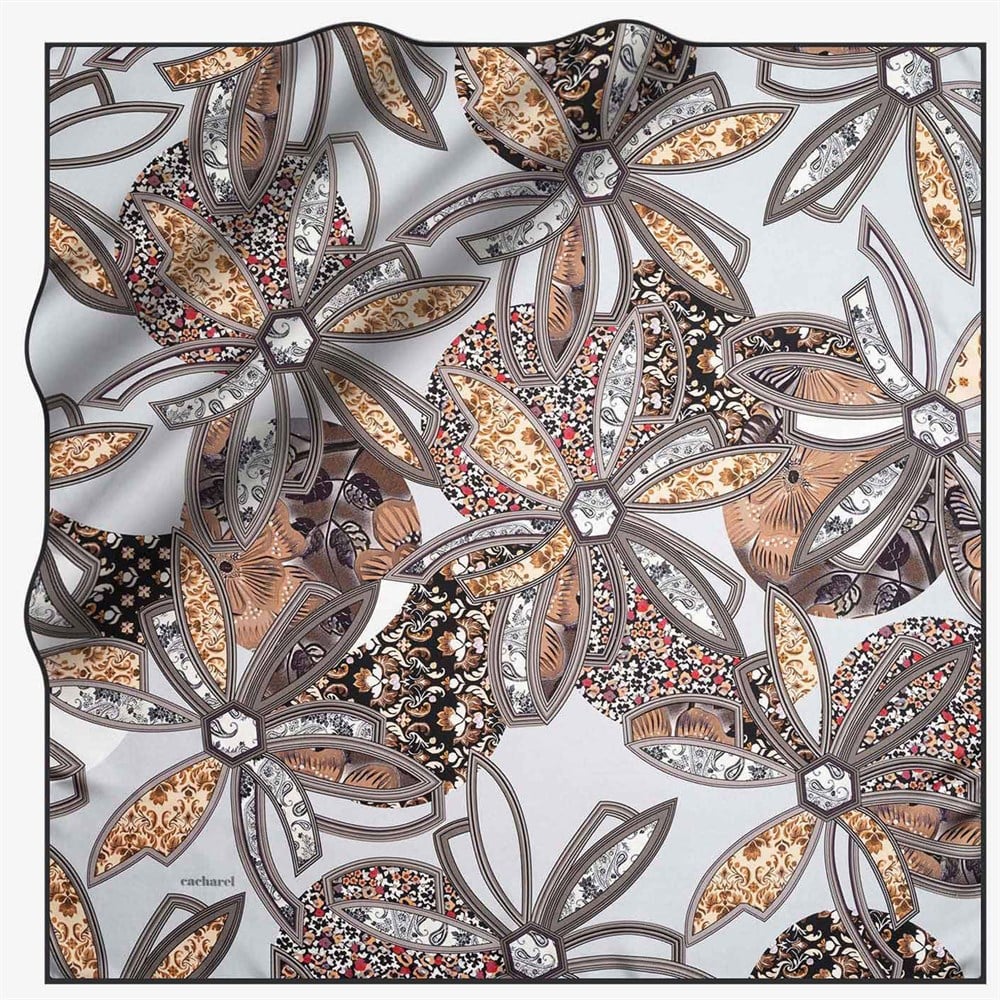 Cacharel Twill İpek Eşarp - 2019/2020 Sonbahar-Kış - 7934313-913
