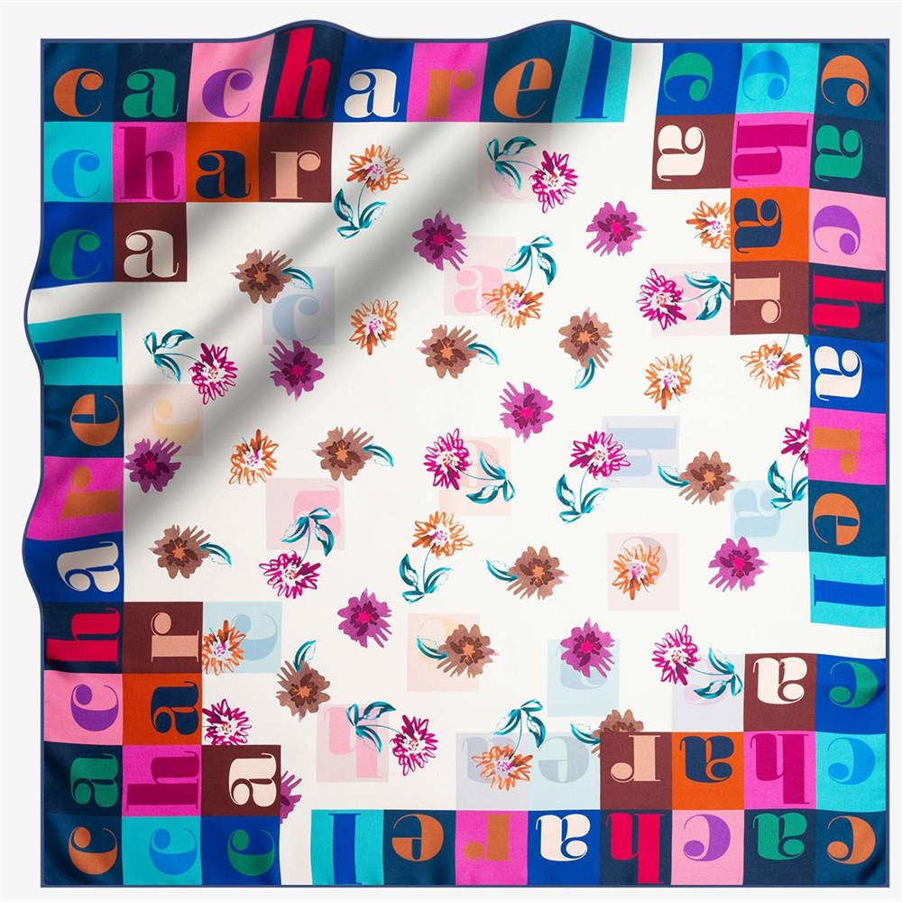 Cacharel Twill İpek Eşarp - 2019/2020 Sonbahar-Kış - 7914313-924