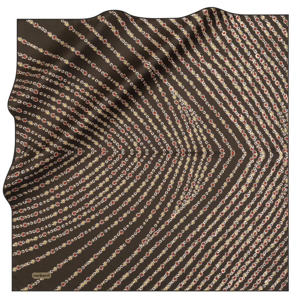 Cacharel Twill İpek Eşarp - 2020/2021 Sonbahar-Kış - 8177313-951 - Tivil
