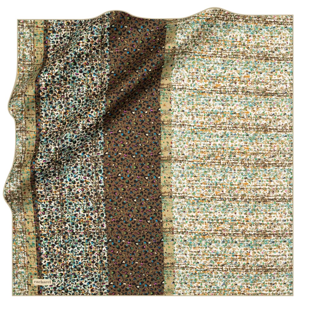Cacharel Twill İpek Eşarp - 2020/2021 Sonbahar-Kış - 8150313-951 - Tivil