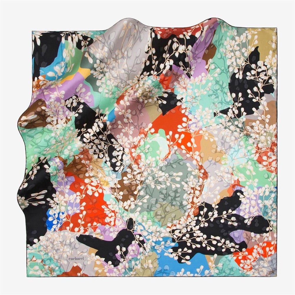 Cacharel Twill İpek Eşarp - 7514313-913