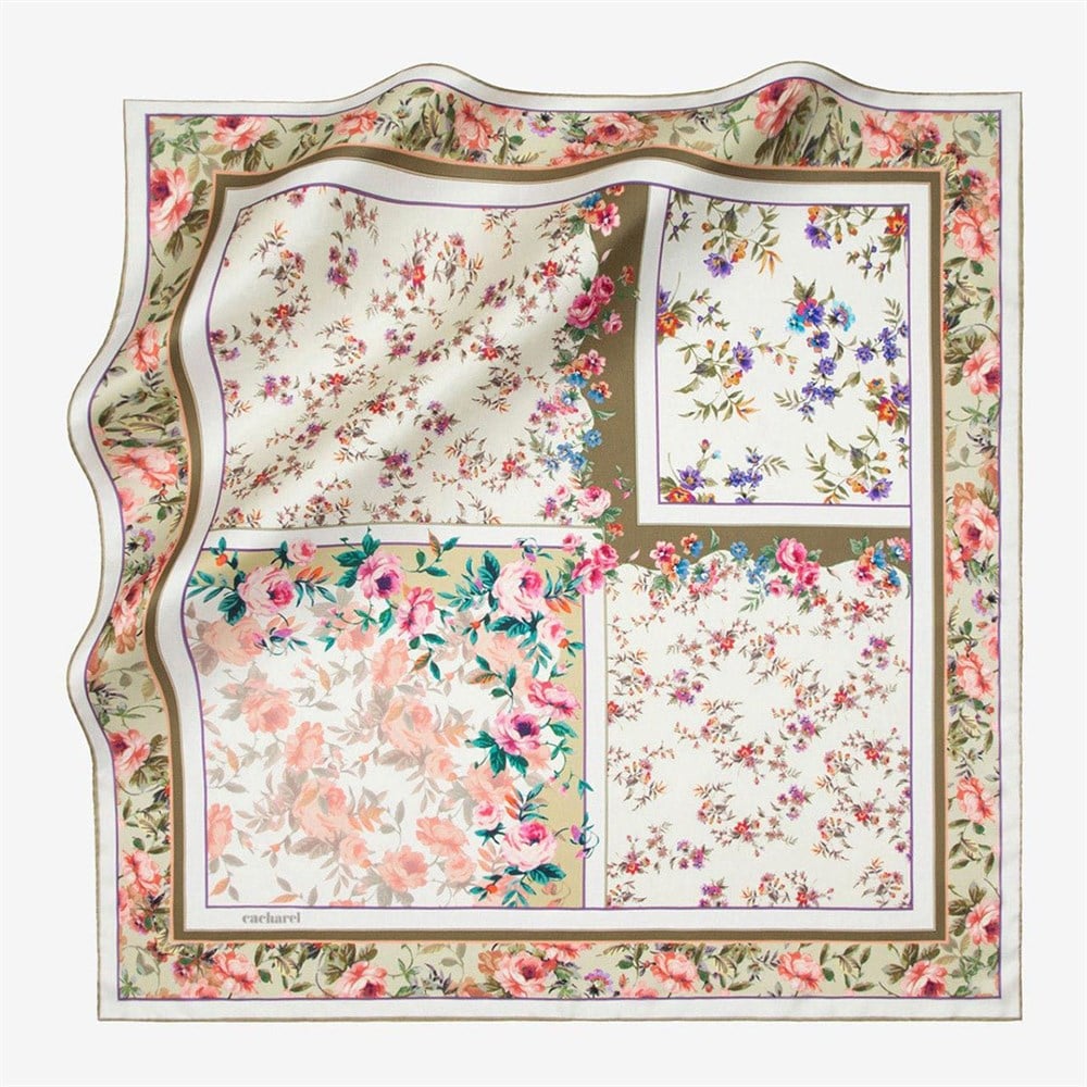 Cacharel Twill İpek Eşarp - 7554313-951