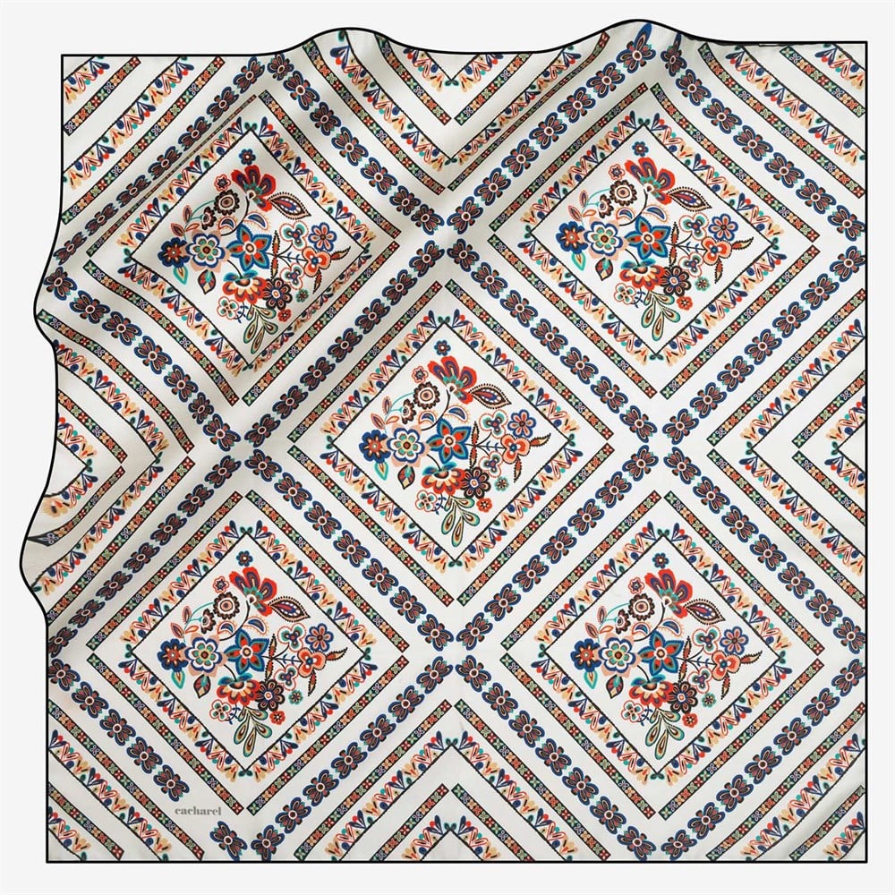 Cacharel Twill İpek Eşarp - 7647313-912