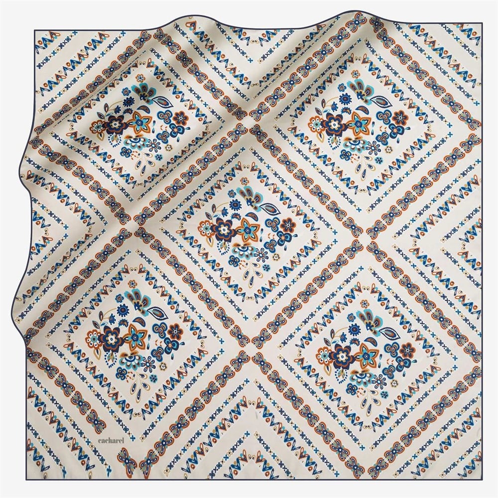 Cacharel Twill İpek Eşarp - 7647313-921