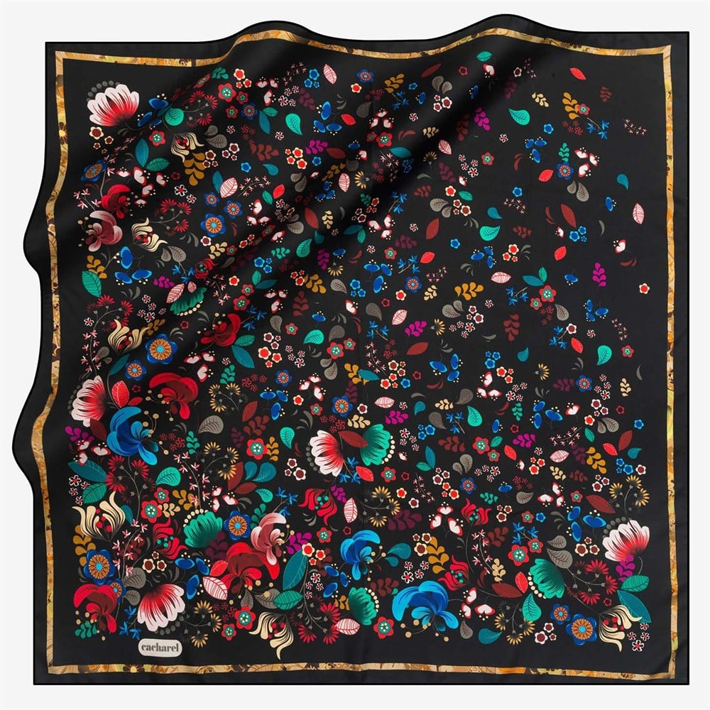 Cacharel Twill İpek Eşarp - 7665313-911