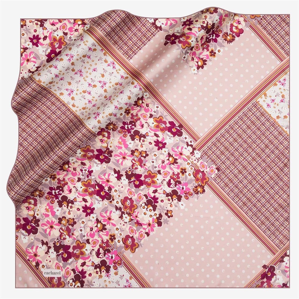 Cacharel Twill İpek Eşarp - 7694313-991