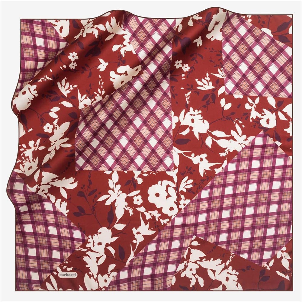 Cacharel Twill İpek Eşarp - 7695313-941