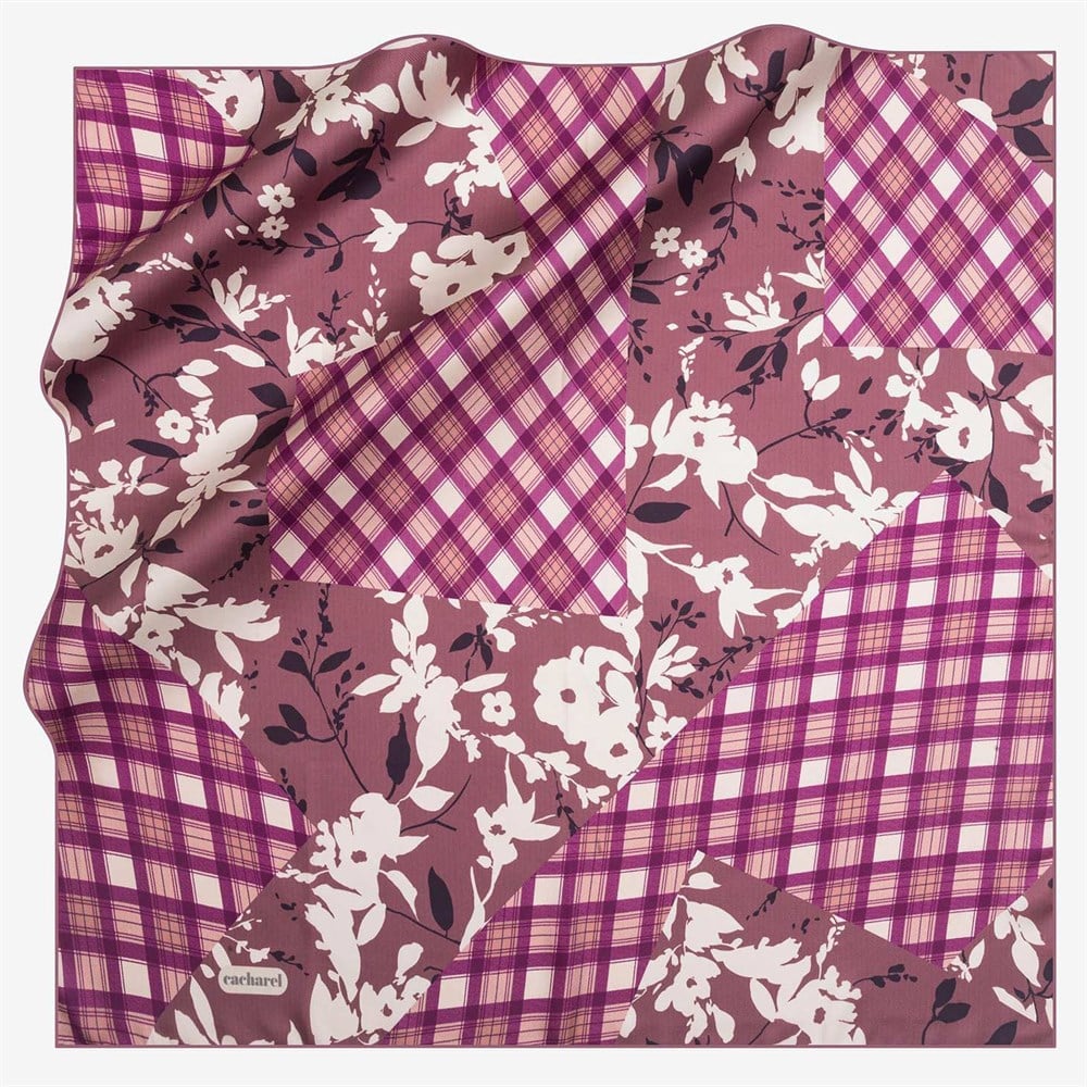 Cacharel Twill İpek Eşarp - 7695313-991