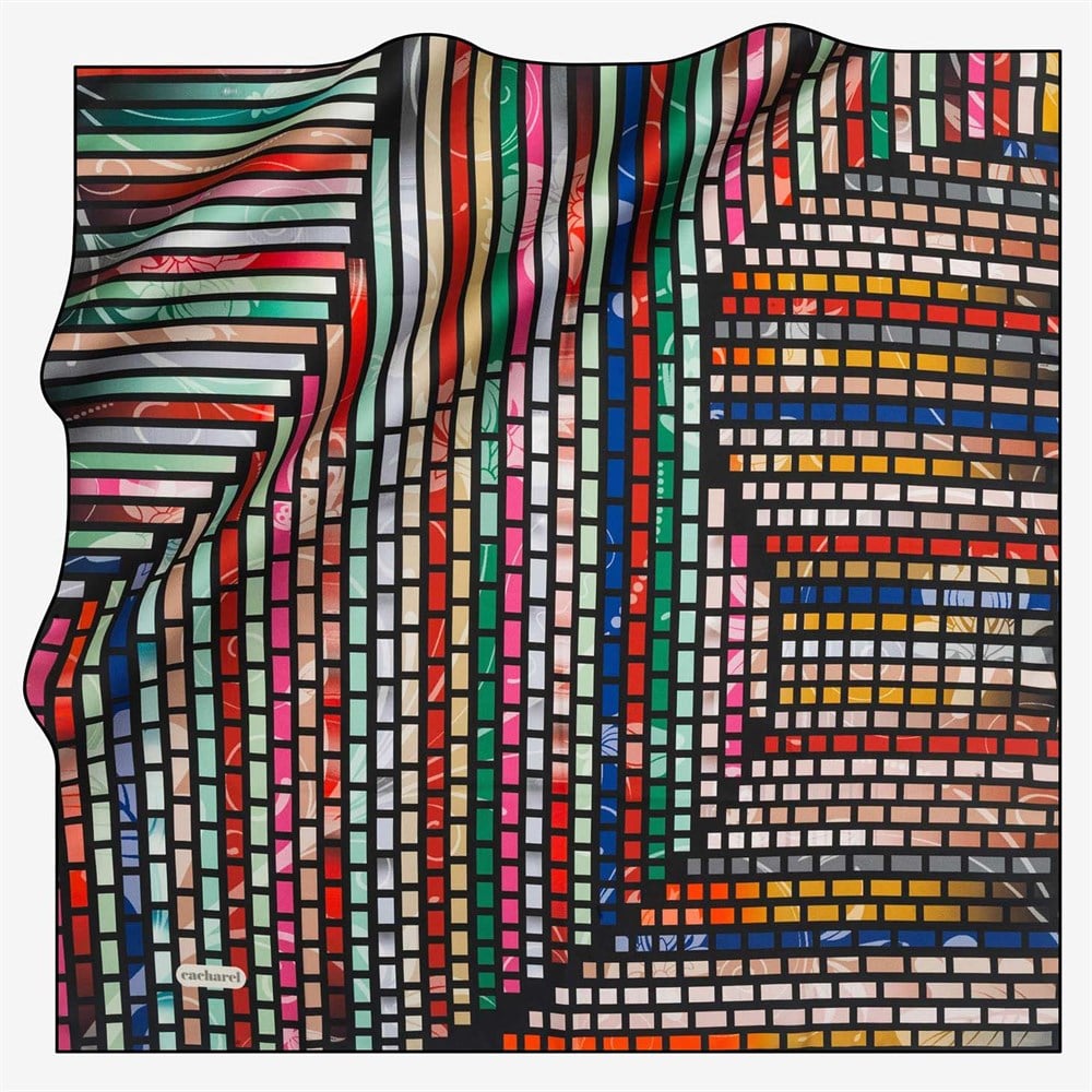 Cacharel Twill İpek Eşarp - 7696313-913