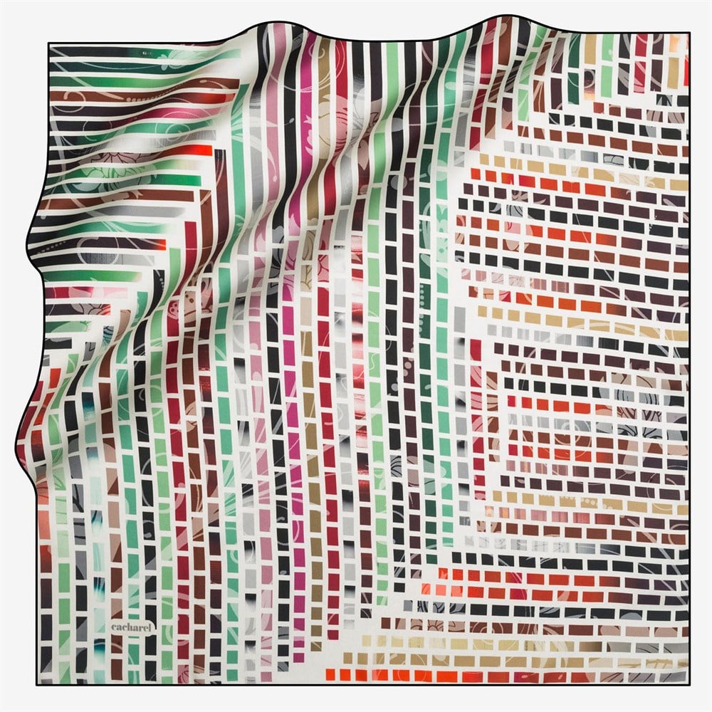 Cacharel Twill İpek Eşarp - 7696313-911