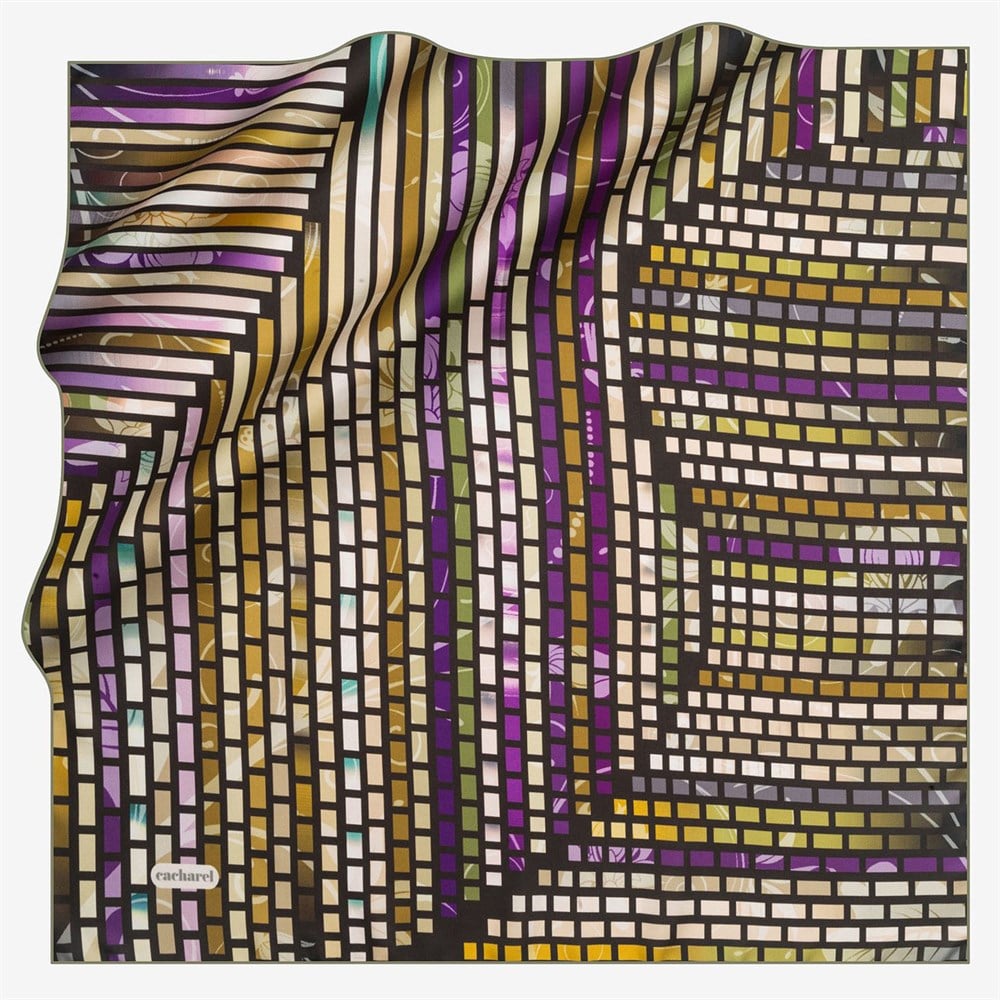 Cacharel Twill İpek Eşarp - 7696313-951