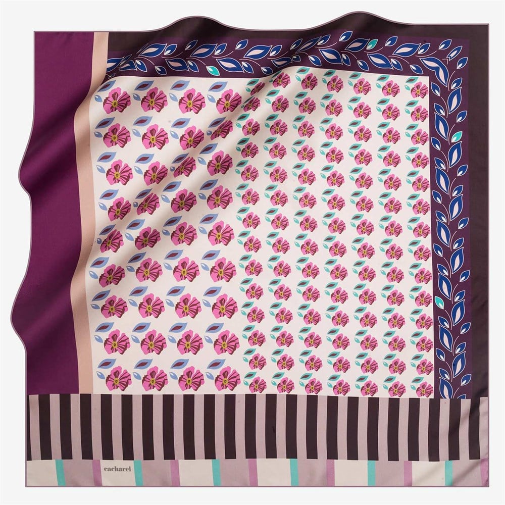 Cacharel Twill İpek Eşarp - 7723313-991